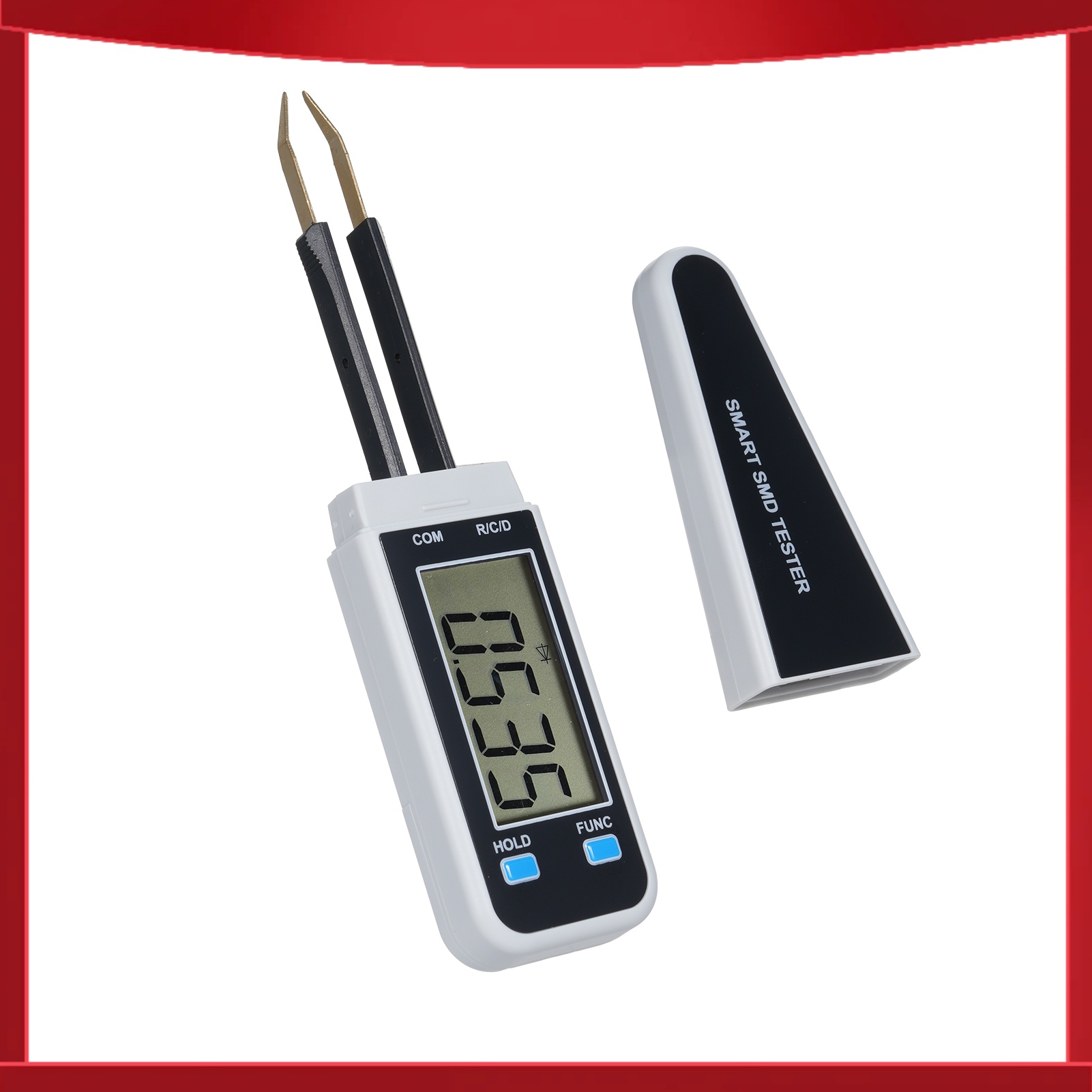 Smd Tweezer Set - デジタルスマート SMD テスター 2999 カウント ハンドヘルド抵抗容量ダイオードテスター