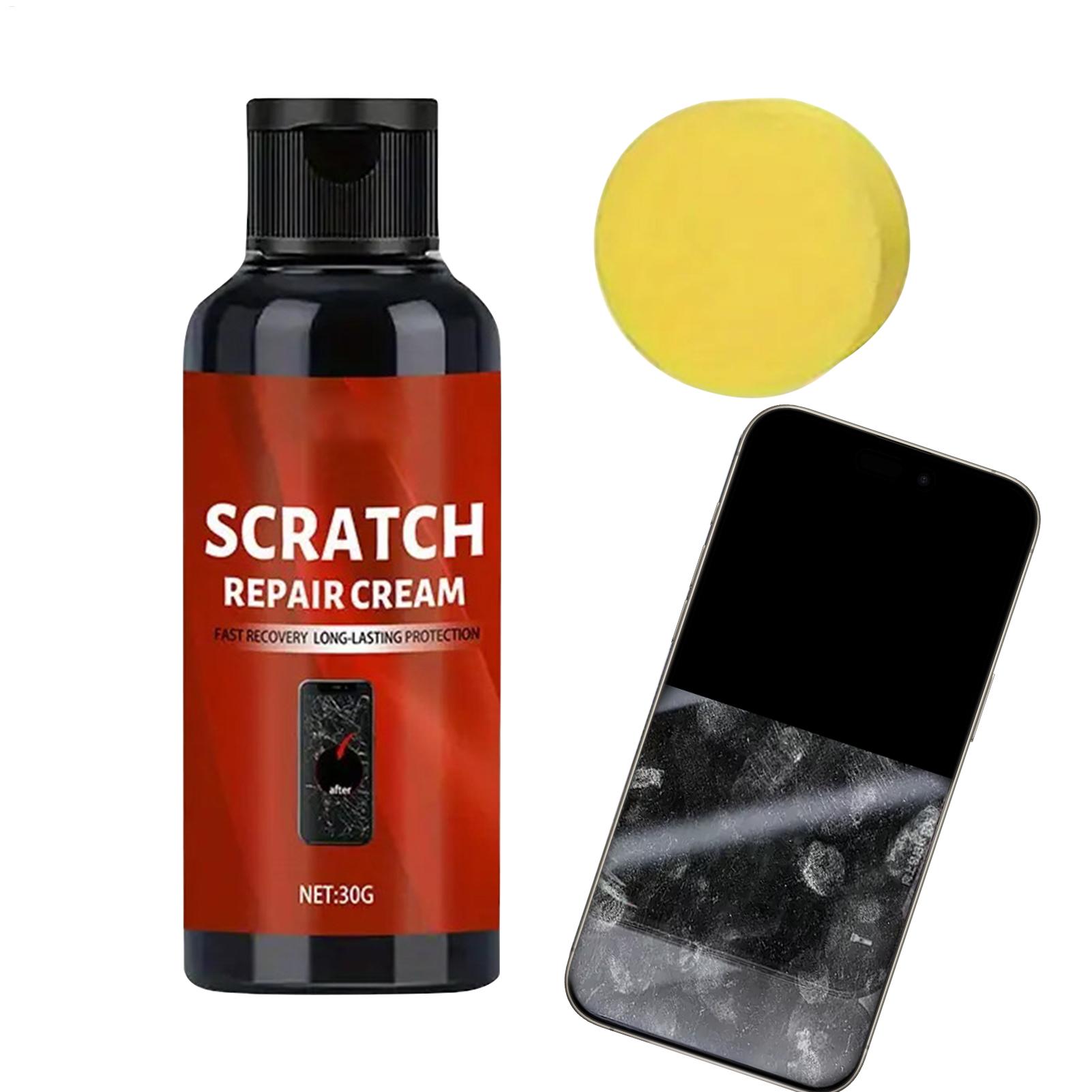 Electronics Repair Kit - 30g ガラス傷消しクリーム クイックフィックス ポリッシュキット 電話画面 ノートパソコン