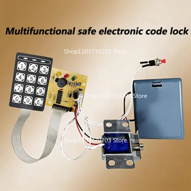 Electronics Repair Kit - 多機能金庫パネル修理キット、さまざまな金庫用電子ボタンパネル、キーパッドロックアクセサリーを交換します。