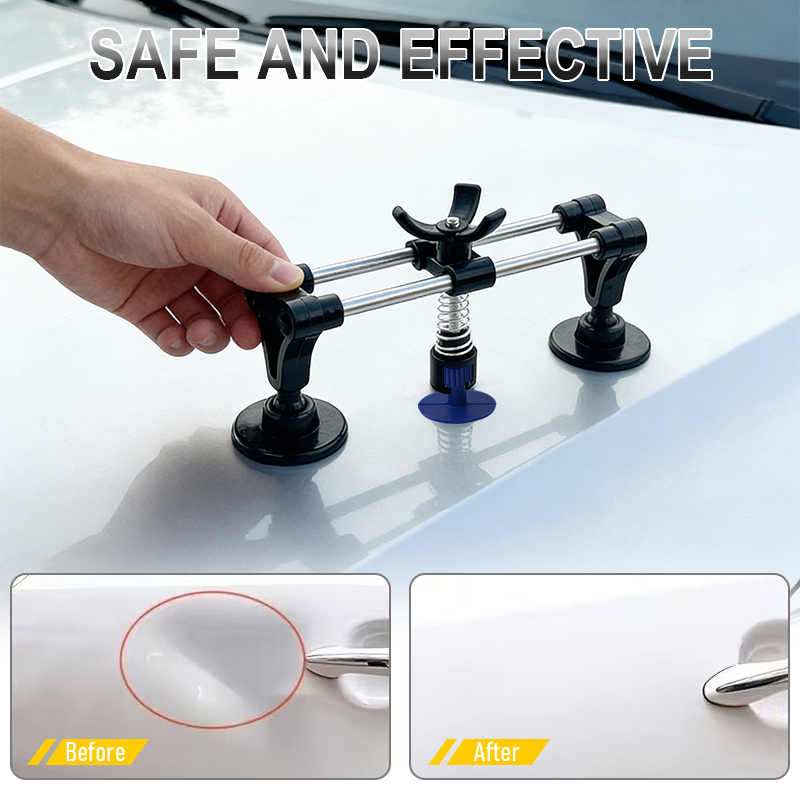 車のペイントレスデントリペアツールキット PDR デントプー - Electronics Repair Kit のレビューと価格
