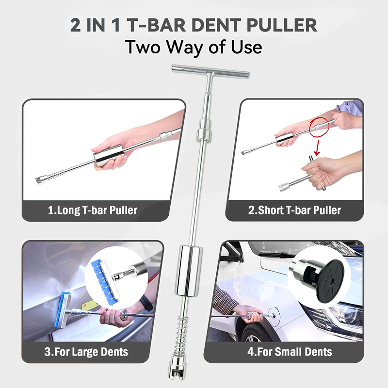 車のペイントレスデントリペアツールキット PDR デントプー - Electronics Repair Kit のレビューと価格