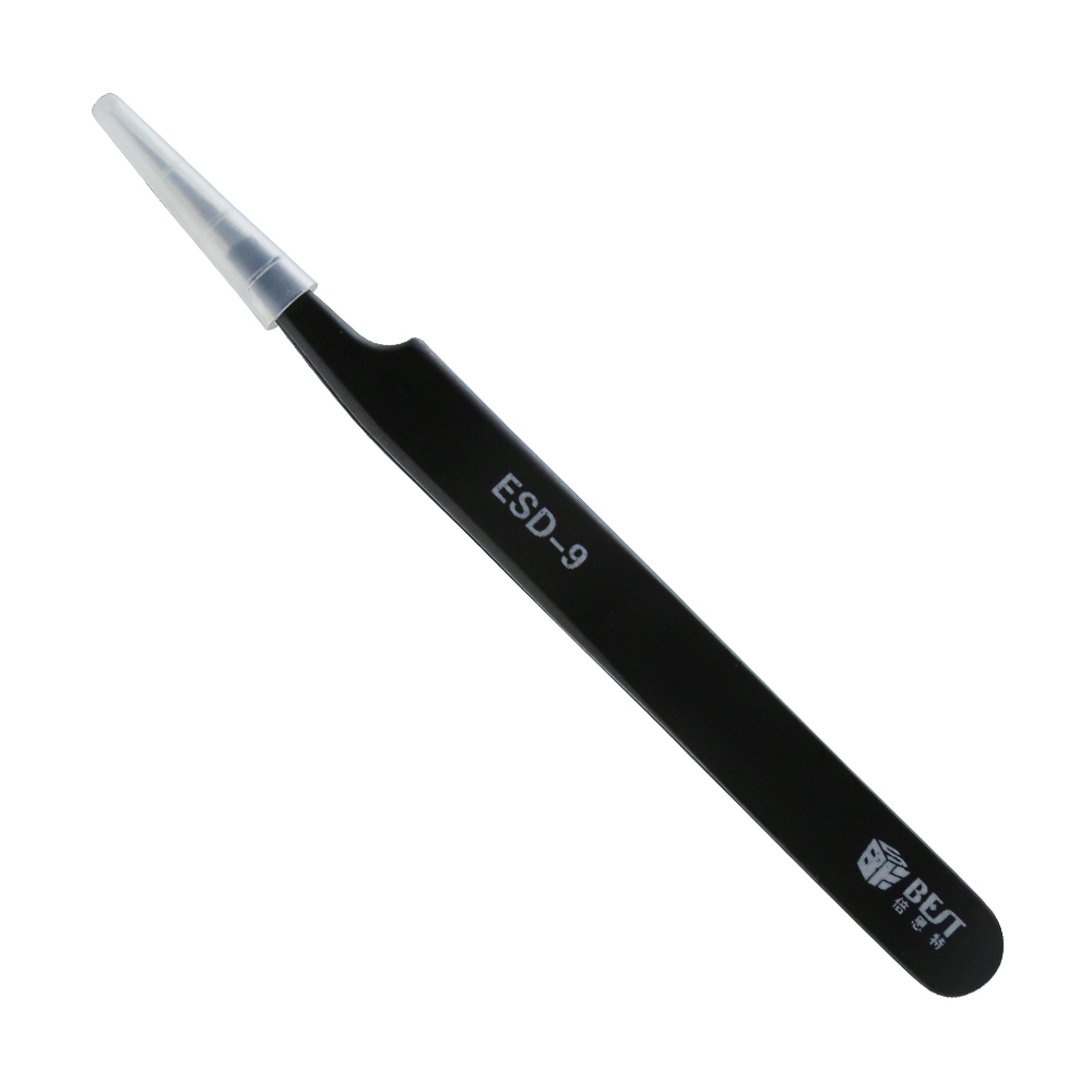 BST-ESD-9 帯電防止ピンセット解剖学的外科用抗磁気ツ - Smd Tweezer Set のレビューと価格
