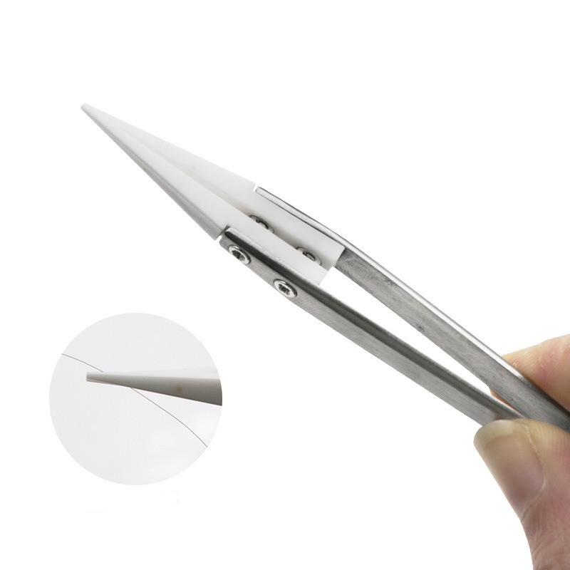 高温耐性セラミックピンセットセット、電子機器PCB SMD修 - Smd Tweezer Set のレビューと価格