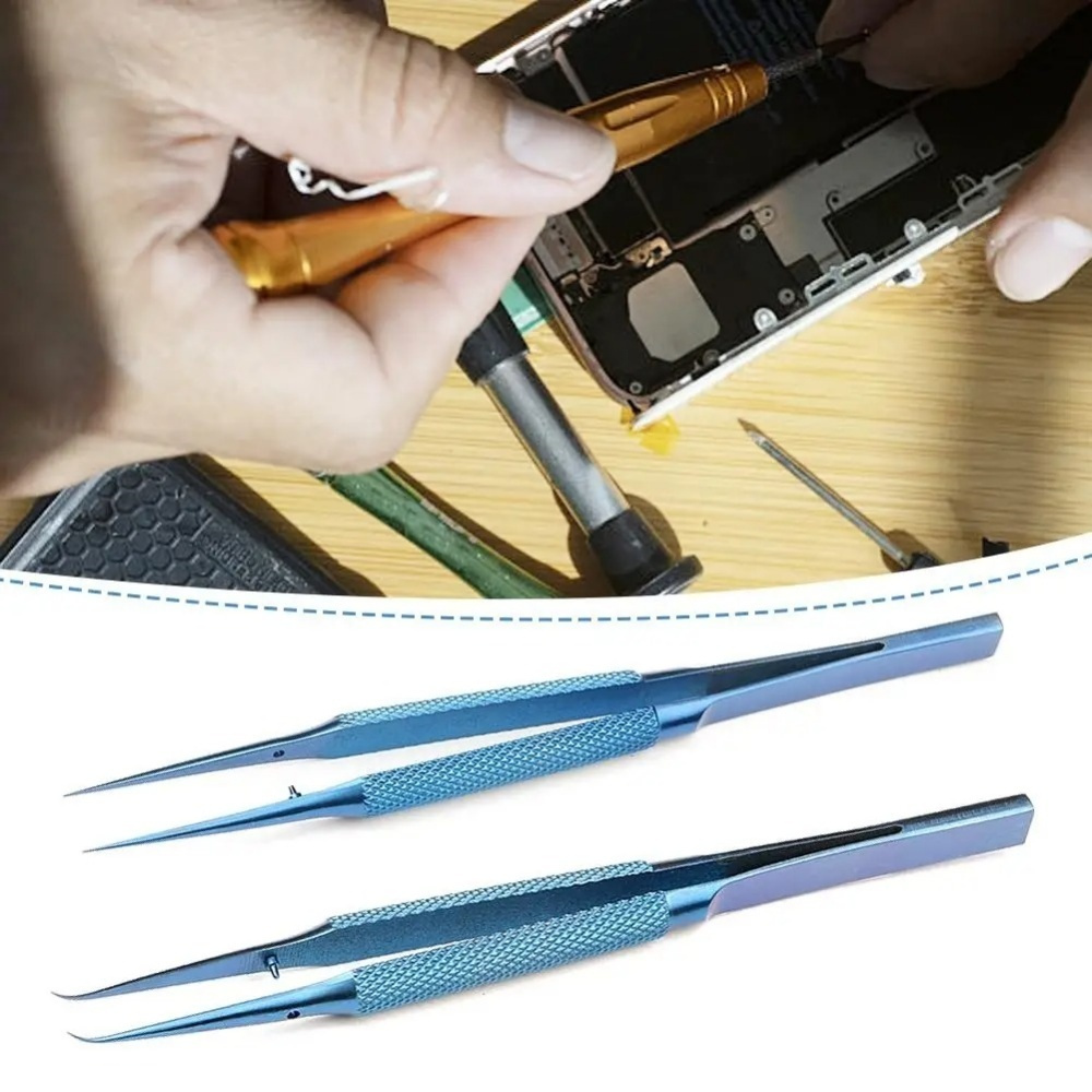 電子機器修理用チタン合金耐磁ピンセット、マザーボード、PCB - Smd Tweezer Set のレビューと価格