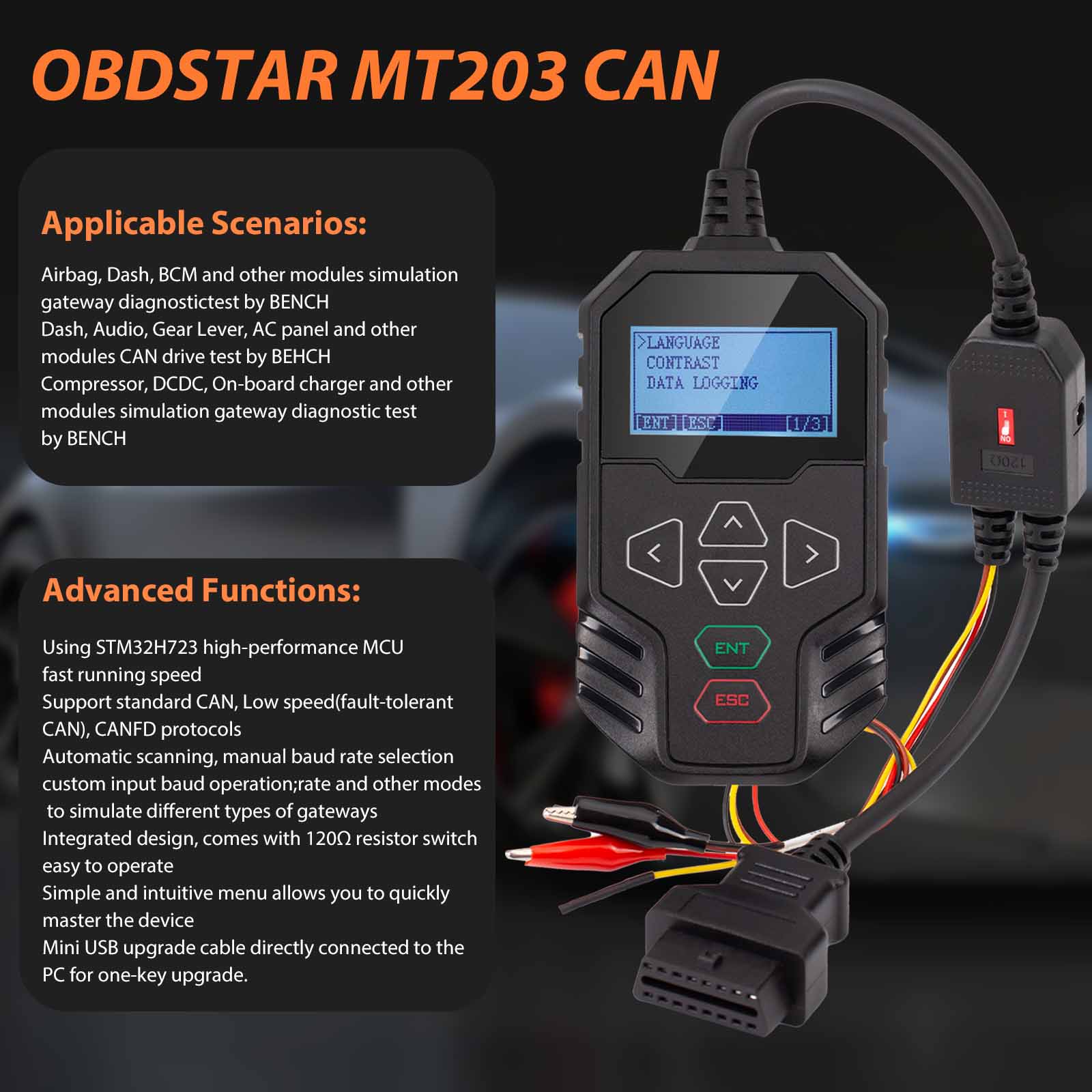 2026年新型OBDSTAR MT203 CANドライバー/ - Electronics Repair Simulator のレビューと価格