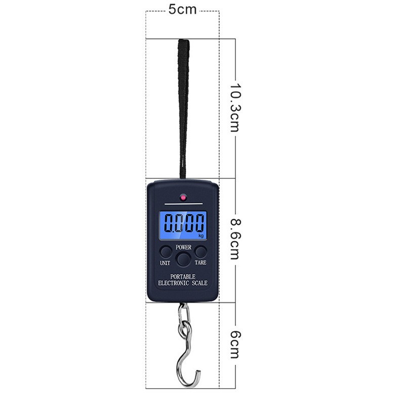 40kg×10gミニデジタルスケール、釣り、荷物、旅行用重量 - Electronics Repair Kitchener のレビューと価格