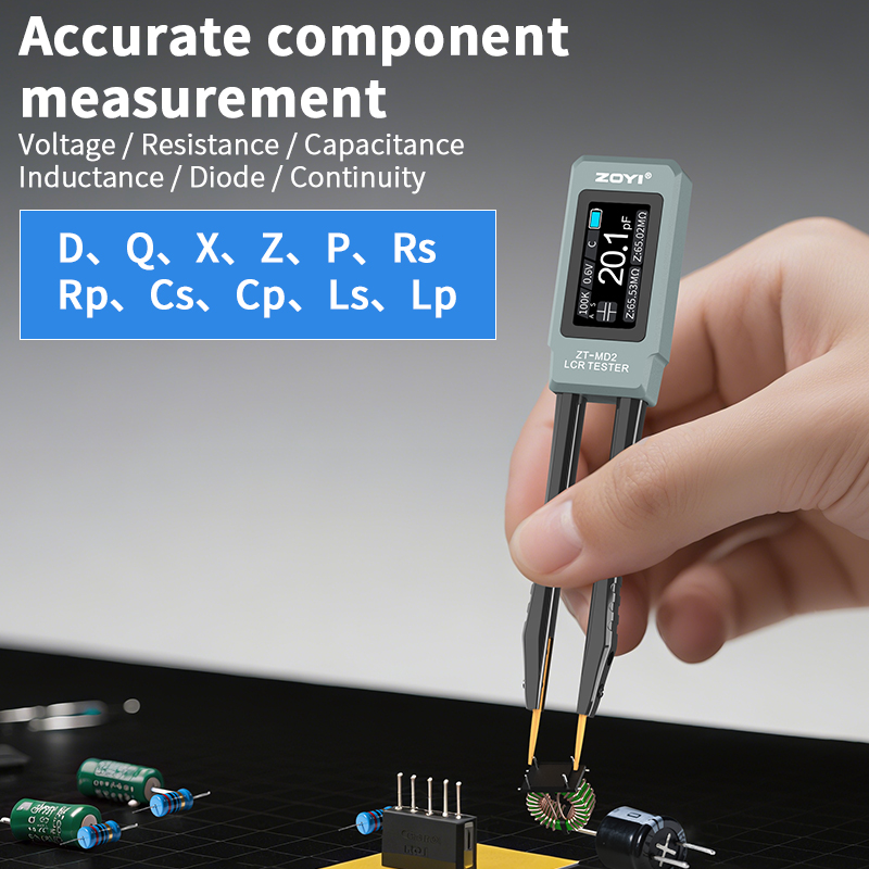 ZOYI MD2 ポータブルスマートピンセット LCR SM - Smd Tweezer Set のレビューと価格
