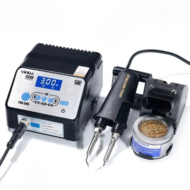 938Dポータブルピンセットはんだ付けステーション110V  - Smd Tweezer Set のレビューと価格